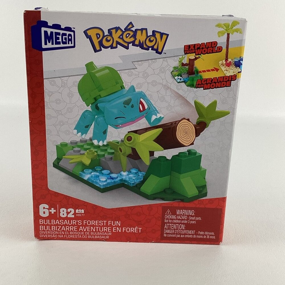 Mega Bloks Pokemon Bulbasaurs Forest Fun Building Toy Connect A Set New 2022